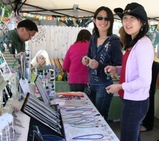 Mrin & M-ko chan, Mushroom Festival, 5-29-10, I web