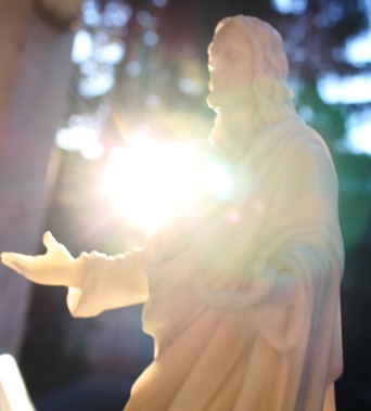 9 doc. Jesus with Shasta Daisy 6-29-2018 072
