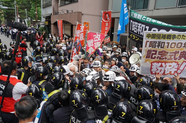 抗議行動④