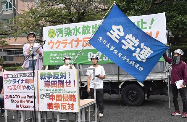 ⑮全学連矢嶋副委員長