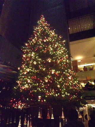 ミキモトジャンボクリスマスツリー 2012年11月10日点灯 : 東京散歩 ～ 四季のイベント、花の歳時記、食べ歩記