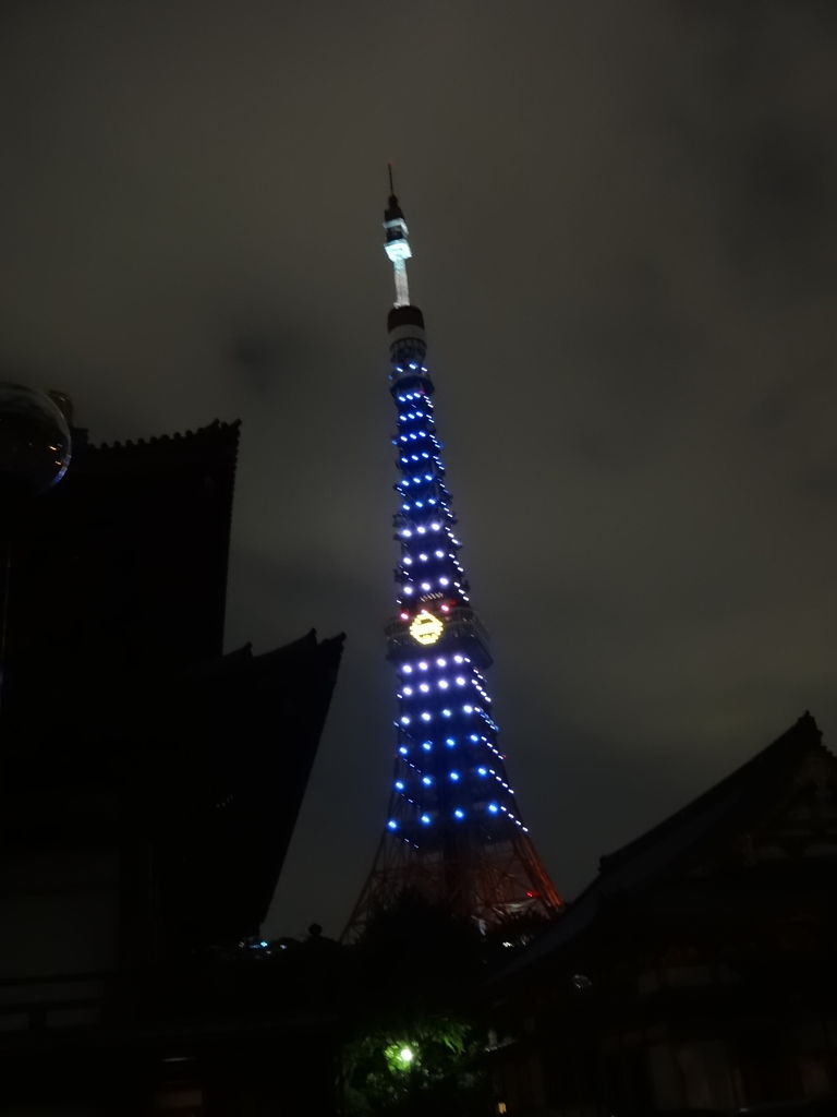 ドラえもんライトアップの東京タワーに行ってきた 13年7月19日 東京散歩 四季のイベント 花の歳時記 食べ歩記