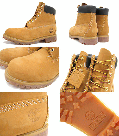 timberland TIMBERLAND 10061 6inch Premium Boot BOOTS Wheat イエロー 靴 メンズ・靴