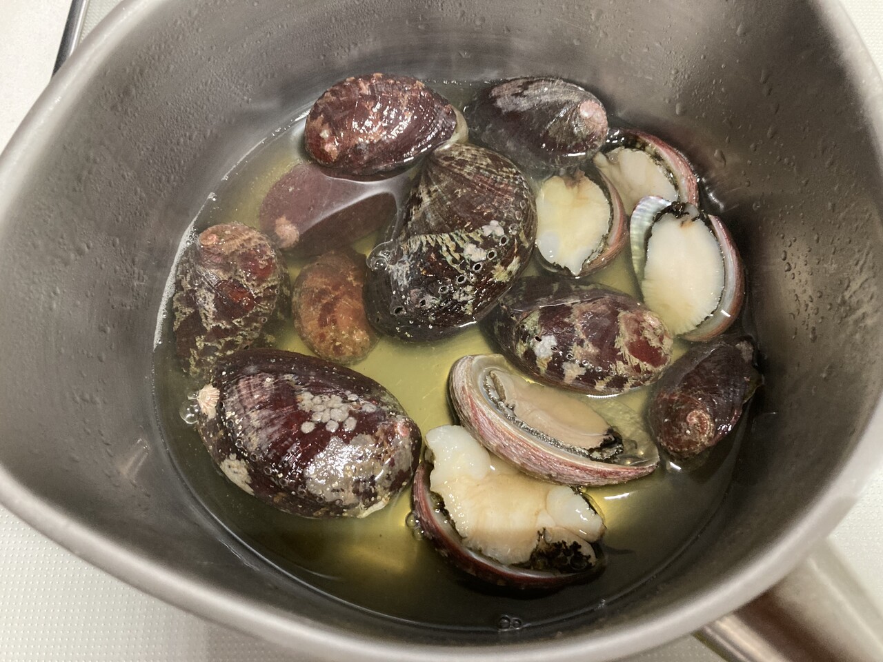 海の松茸ご飯 を作ってみた おやじの料理日記