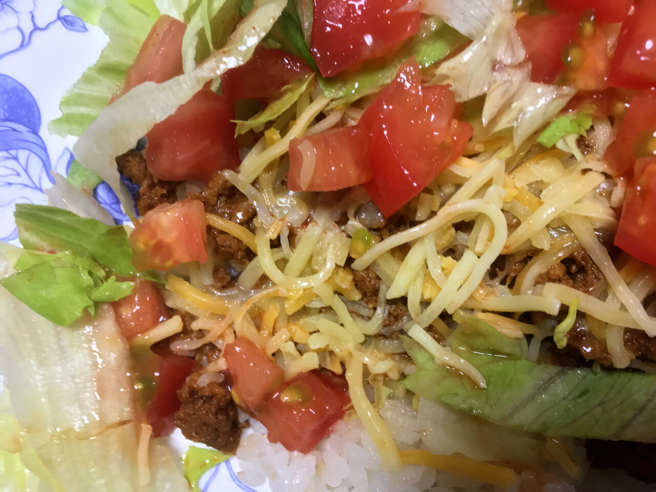 タコライスを作ってみた おやじの料理日記