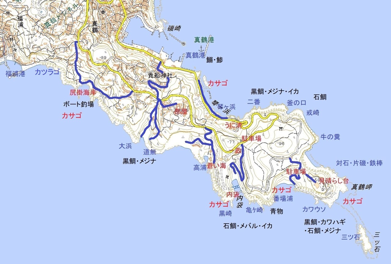 三浦半島・湘南・真鶴の釣り場 金沢八景～福浦港 / ふじせ企画