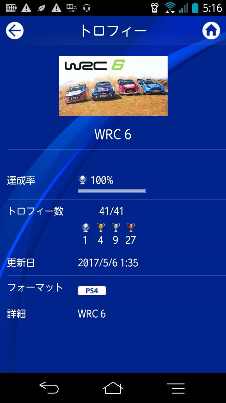 Wrc 6 トロフィー解説 トロフィー求めて三千里 Wrc 6 トロフィー解説 トロフィー求めて三千里