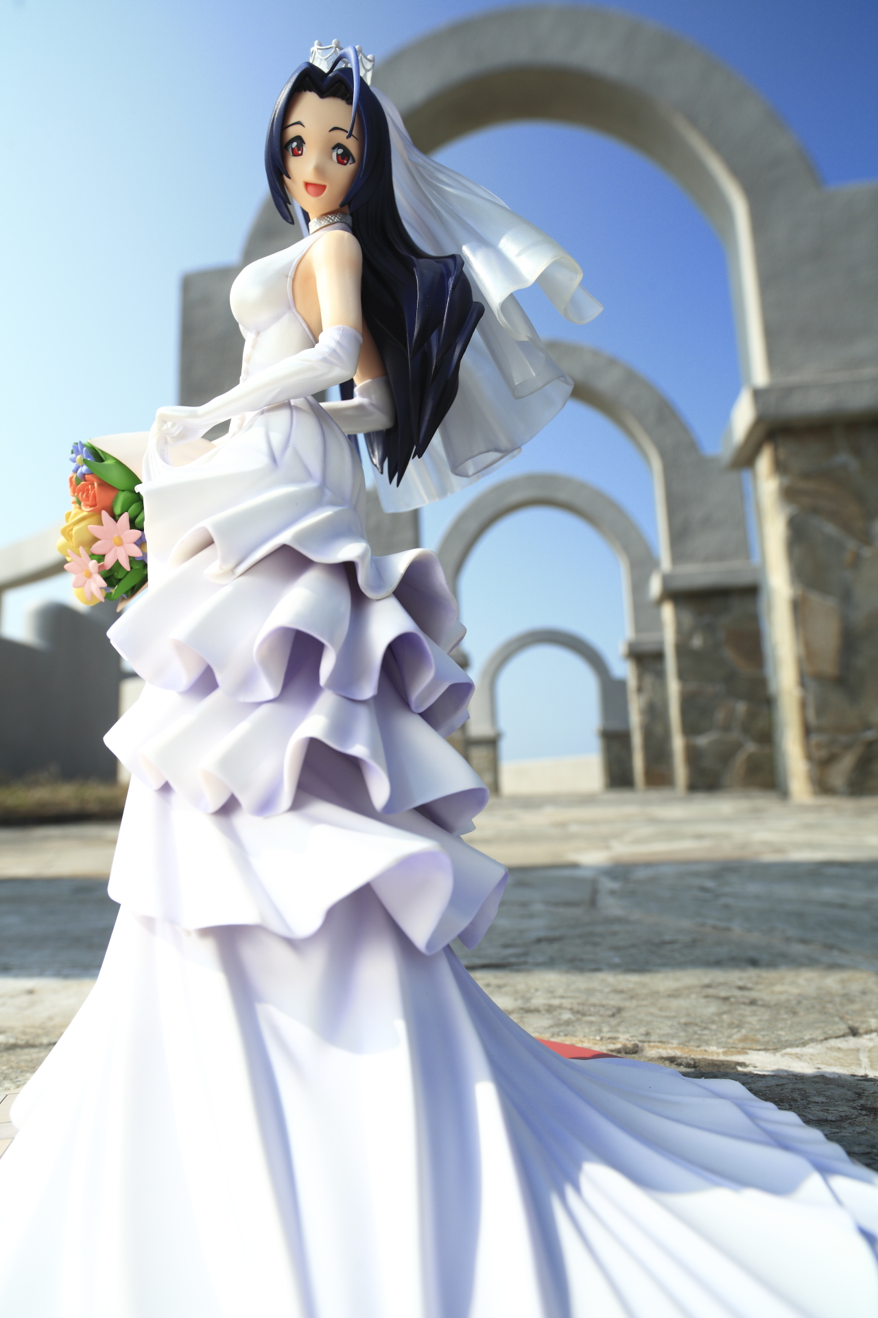 アイマス ねんがんのウエディングあずささんフィギュアを手に入れたんで ちょっとウェディング広場いってくる 台湾人 ホビログ 旧サイト