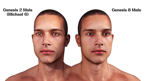 Michael 6 Genesis 8 Head