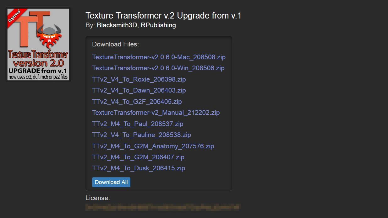 M4のテクスチャをG3M,G8M用に変換 Texture Transformer : いろは雑記