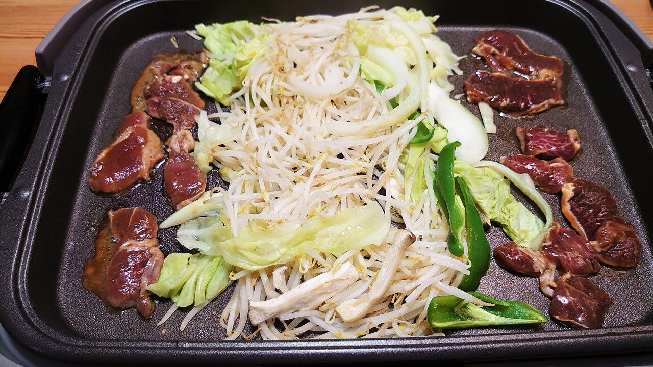 ベルのたれ味付けジンギスカン 風に吹かれて ベルのたれ味付けジンギスカン 風に吹かれて