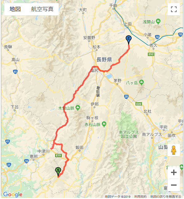 車中泊の旅 木曽路 中山道 7 15 風に吹かれて