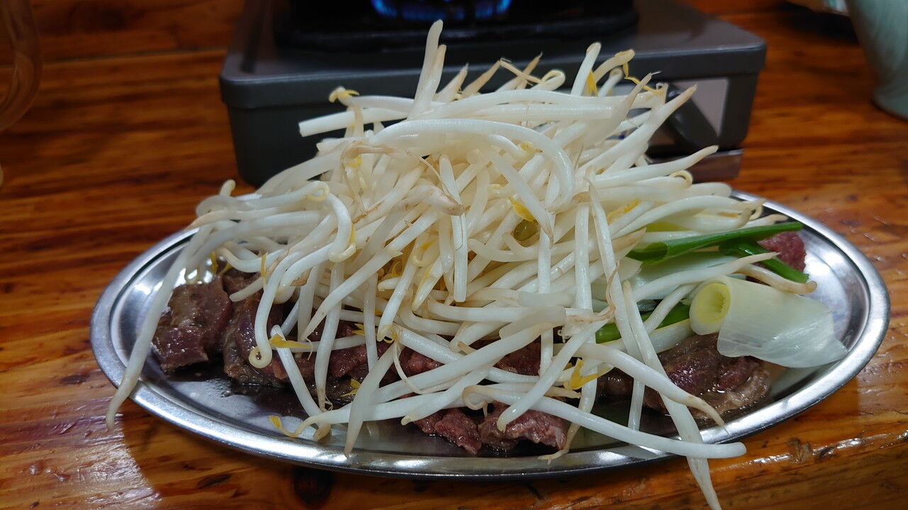 士別でジンギスカン 花の友 風に吹かれて