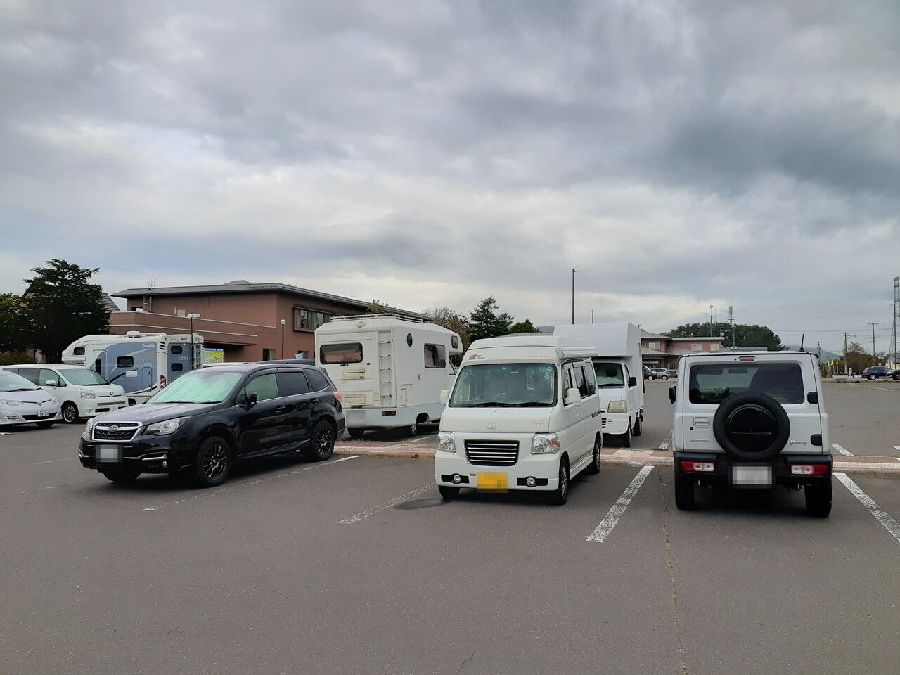 車中泊の旅 道東9 22 風に吹かれて