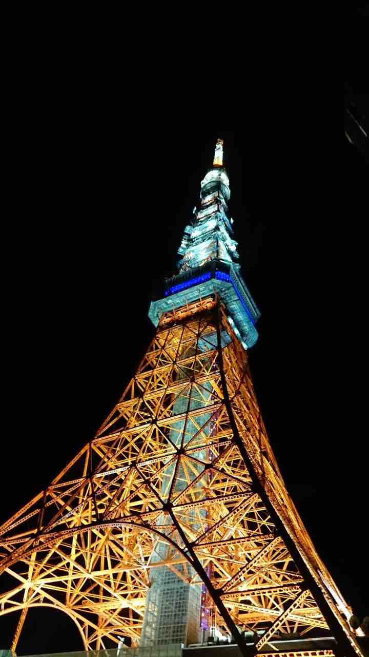 東京タワーが夏バージョンに トレーニングジム スタジオブラァボ 港区田町三田赤羽橋芝公園芝浦浜松町 加圧パーソナル