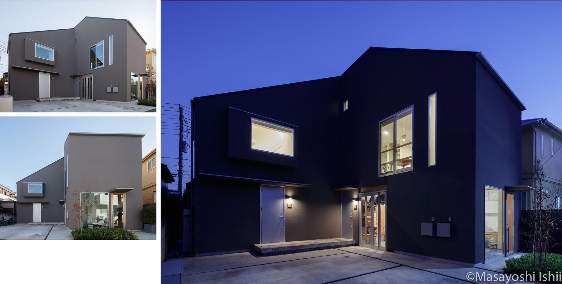 それぞれのライフスタイルを表現した2世帯住宅 Ishii Atelier Architectural Photograph Gallery それぞれのライフスタイルを表現した2世帯住宅 Ishii Atelier Architectural Photograph Gallery