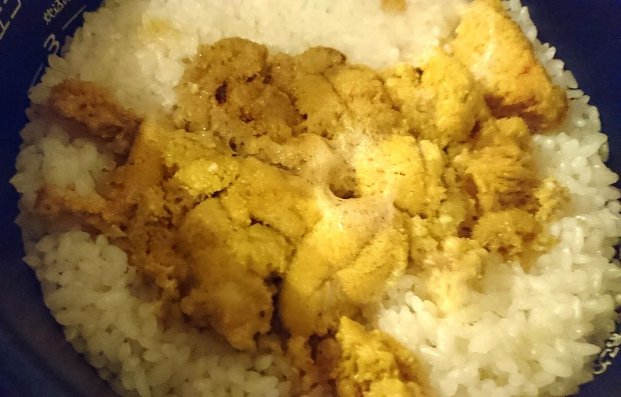 ミホは作る お裾分けのウニで ウニ御飯 英語で ウニ 暮らしと学びをデザインする Ohalico ミホとナオミのブログ