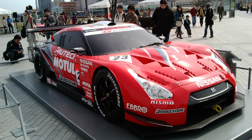 SUPER GT 2008 GT-R テストカー デモラン ＠赤レンガ倉庫 : わだつみ