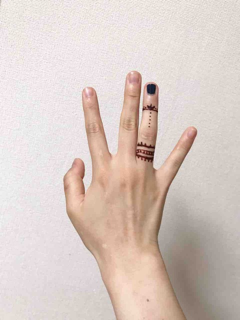 幸運を呼ぶタトゥー メヘンディチャレンジ 松倉愛official Blog