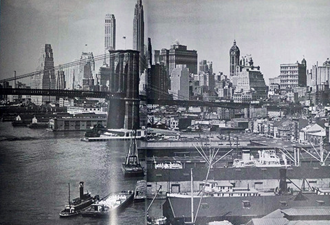 4_ファイニンガーDowntown Manhattan, 1940