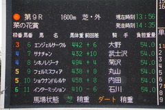 20200118 中山9R 菜の花賞 3歳牝馬1勝クラス シホノレジーナ 01