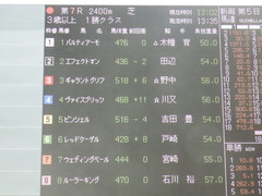 20190810 新潟7R 3歳1勝クラス ウェディングベール 01