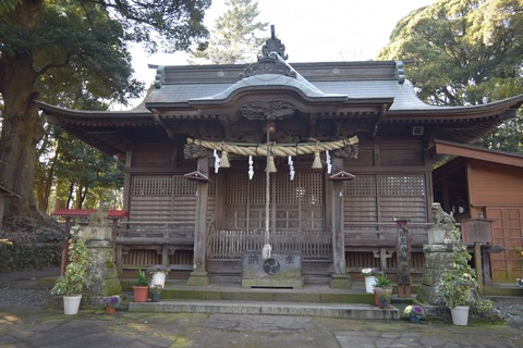 川尻八幡神社 拝殿 ブログ用