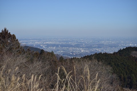 小仏城山山頂 景色 ブログ用