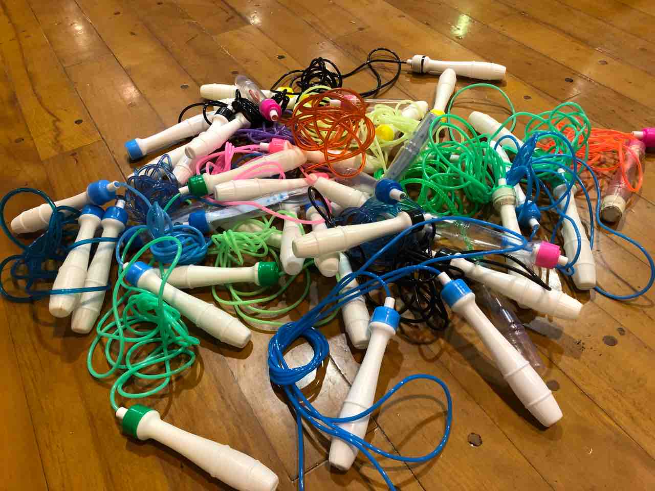 縄跳び何回跳べるかな 空手の王子様 日々是修行也