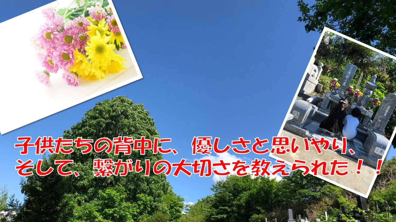 子供とお墓