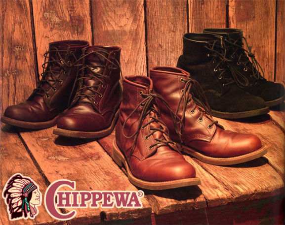Chippewa Boots Tabacco 8エンジニアブーツ（CHIPPEWA - チペワ 