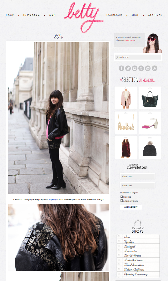 世界で影響力を持つファッションブロガー 美人でオシャレ過ぎるフランス編 13年 Stylen 毎日が楽しいスタイルの遊び場