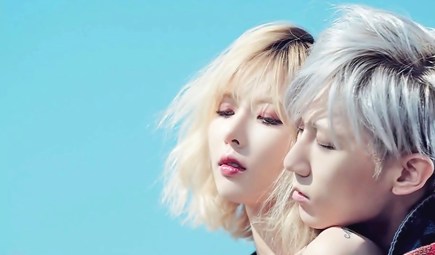 Trouble Maker BEAST ヒョンスン ヒョナ 初回特典 ポスター 写真]『トラブルメーカー』BEASTヒョンスン＆4Minuteヒョナ