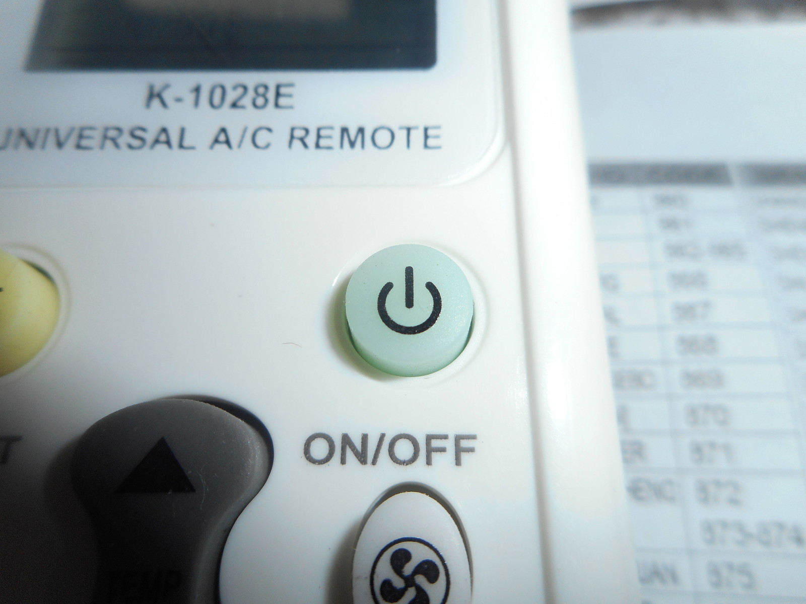 今日の設定 エアコン リモコン Universal A C Remote K 1028e 彷徨私事記 今日の設定 エアコン リモコン Universal A C Remote K 1028e 彷徨私事記