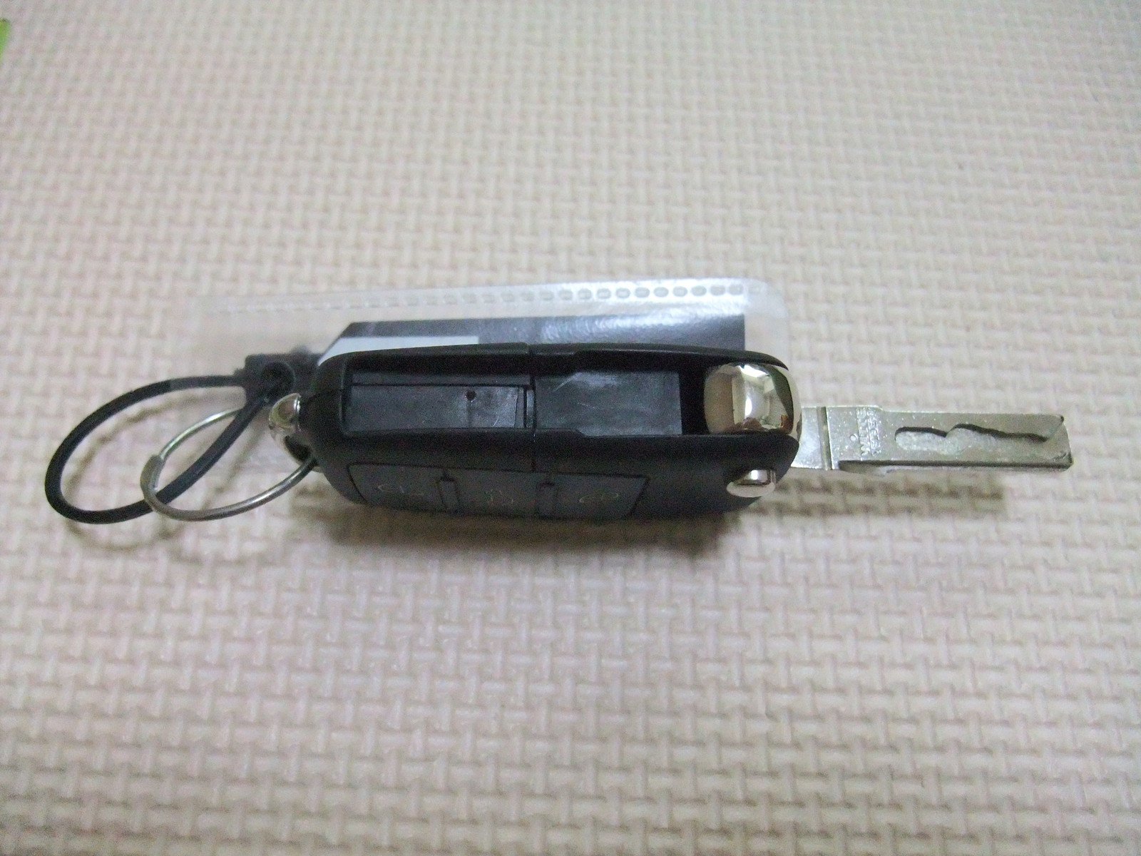 今日のクルマいじり ゴルフ 1k リモコンドアロック付折畳み式メインキー バッテリー交換 彷徨私事記