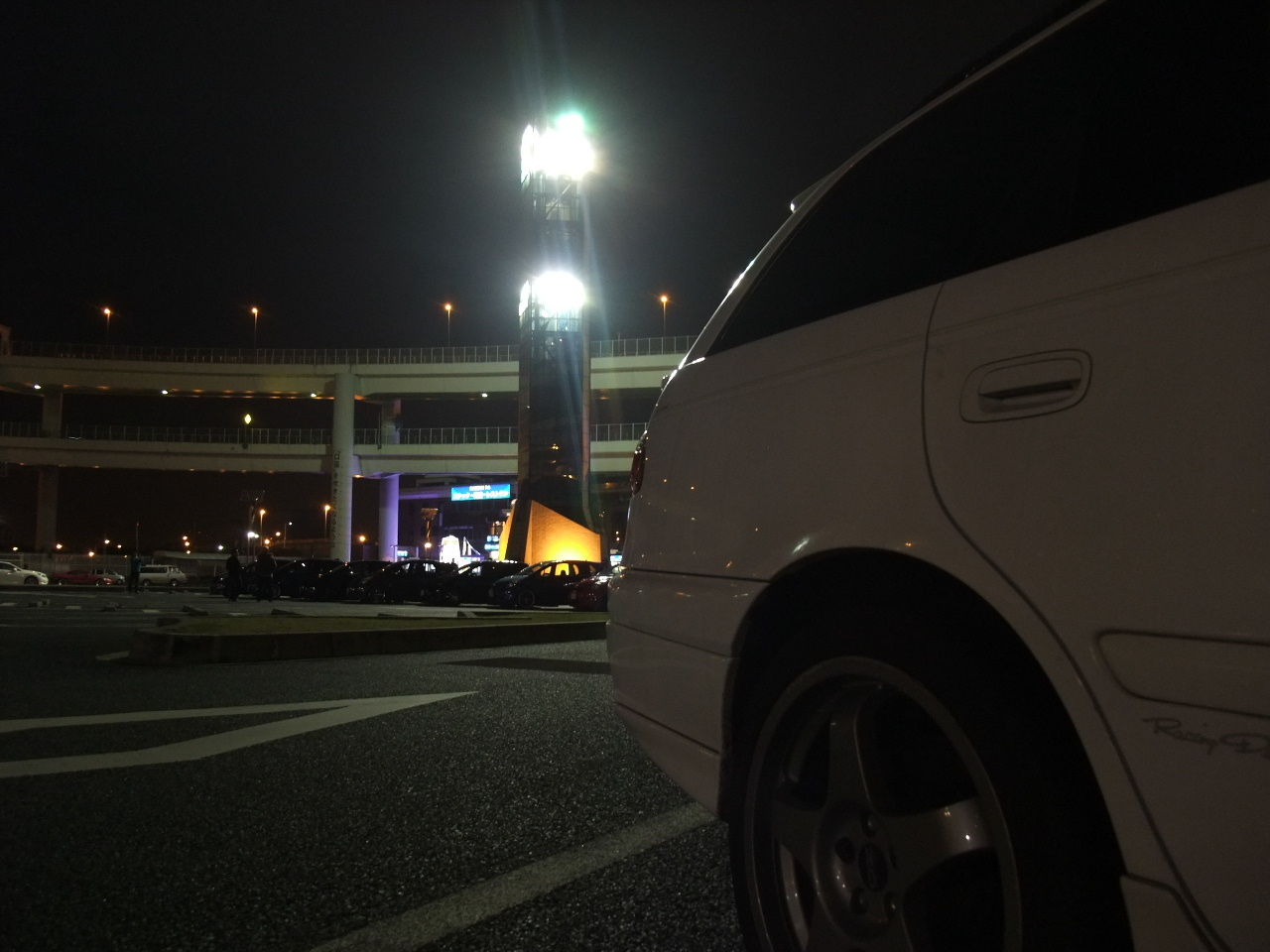 今夜の集会 首都高 K5 大黒線 大黒パーキングエリア 生麦 彷徨私事記