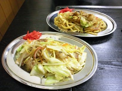 焼き蕎麦×焼うどん