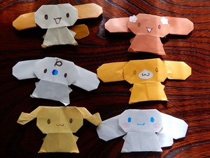 ハローキティとサンリオキャラクターのかわいい おりがみ 空飛ぶさかな文芸部 ハローキティとサンリオキャラクターのかわいい おりがみ 空飛ぶさかな文芸部