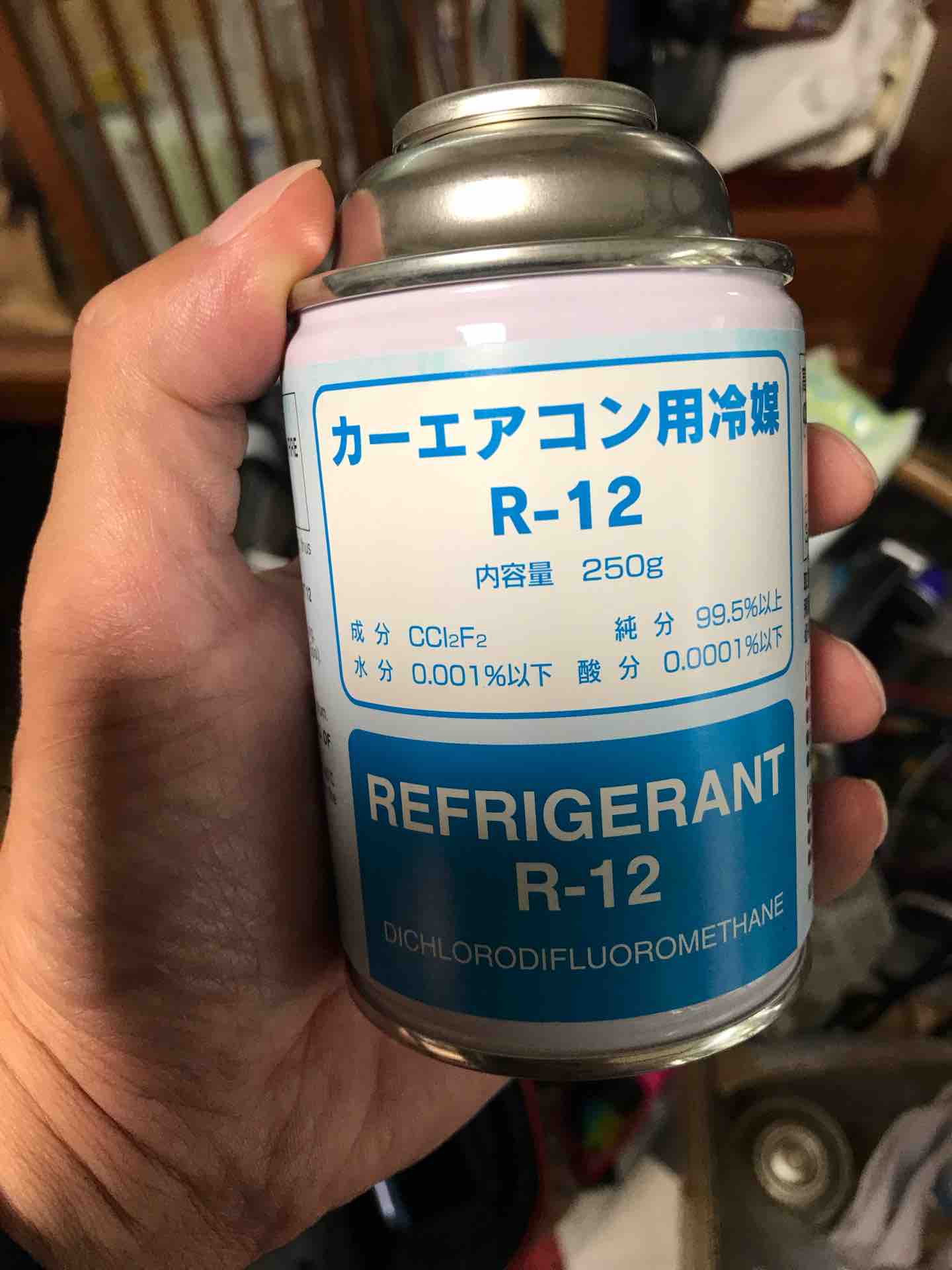 R12　エアコンガス