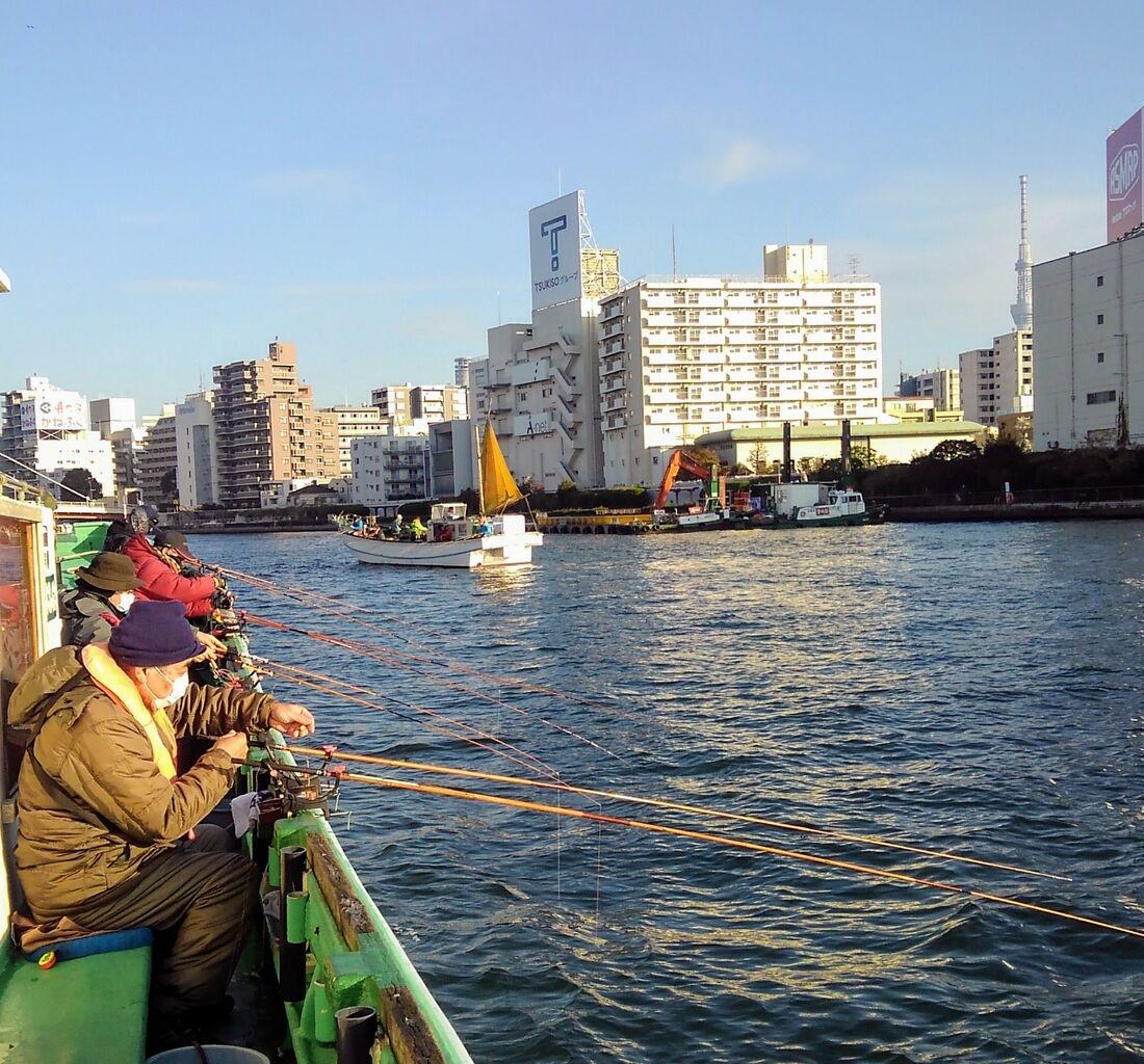 隅田川でハゼ釣り スーさんノート