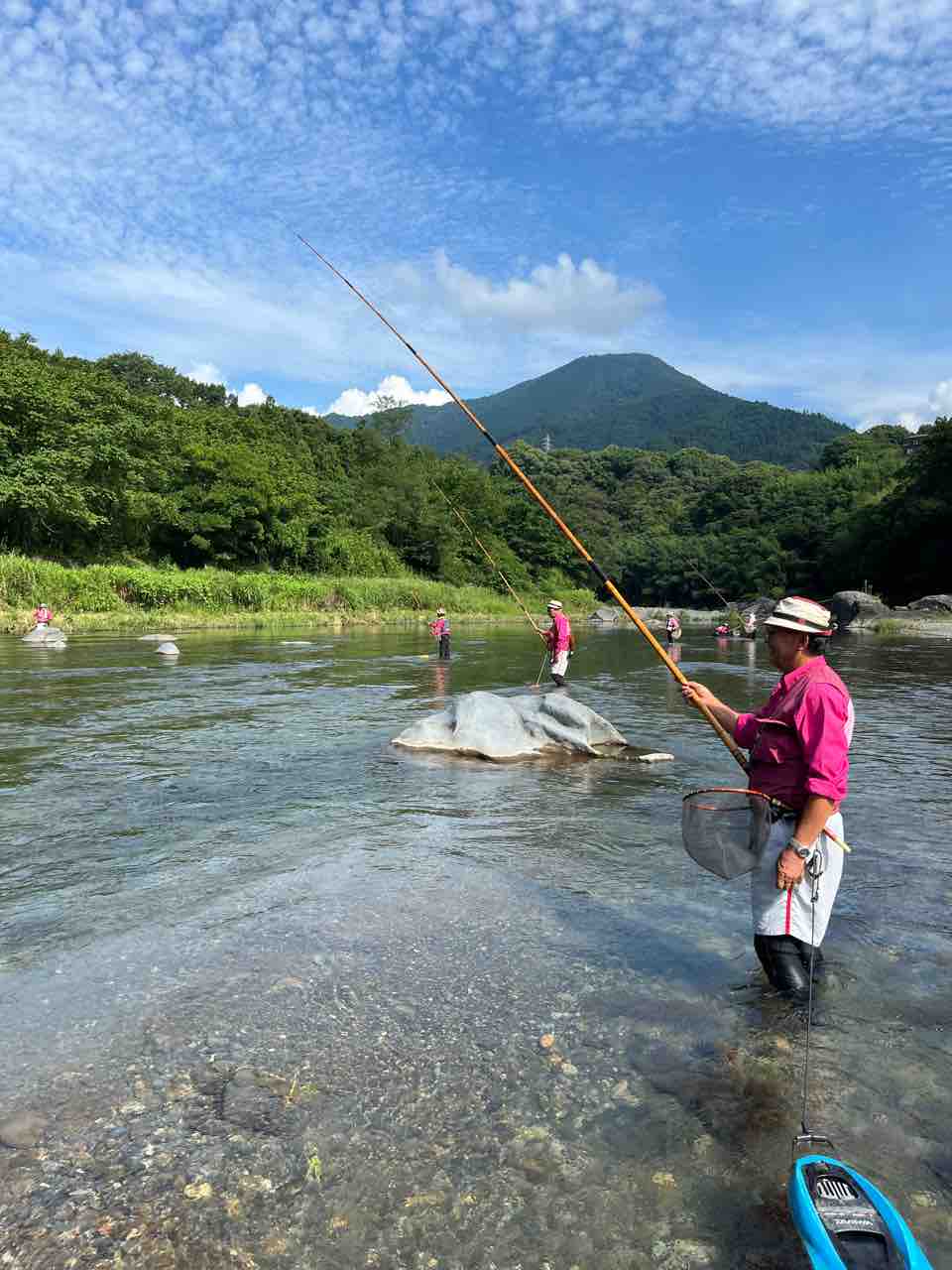 和竿で鮎を釣る会‼︎ : スーさんノート
