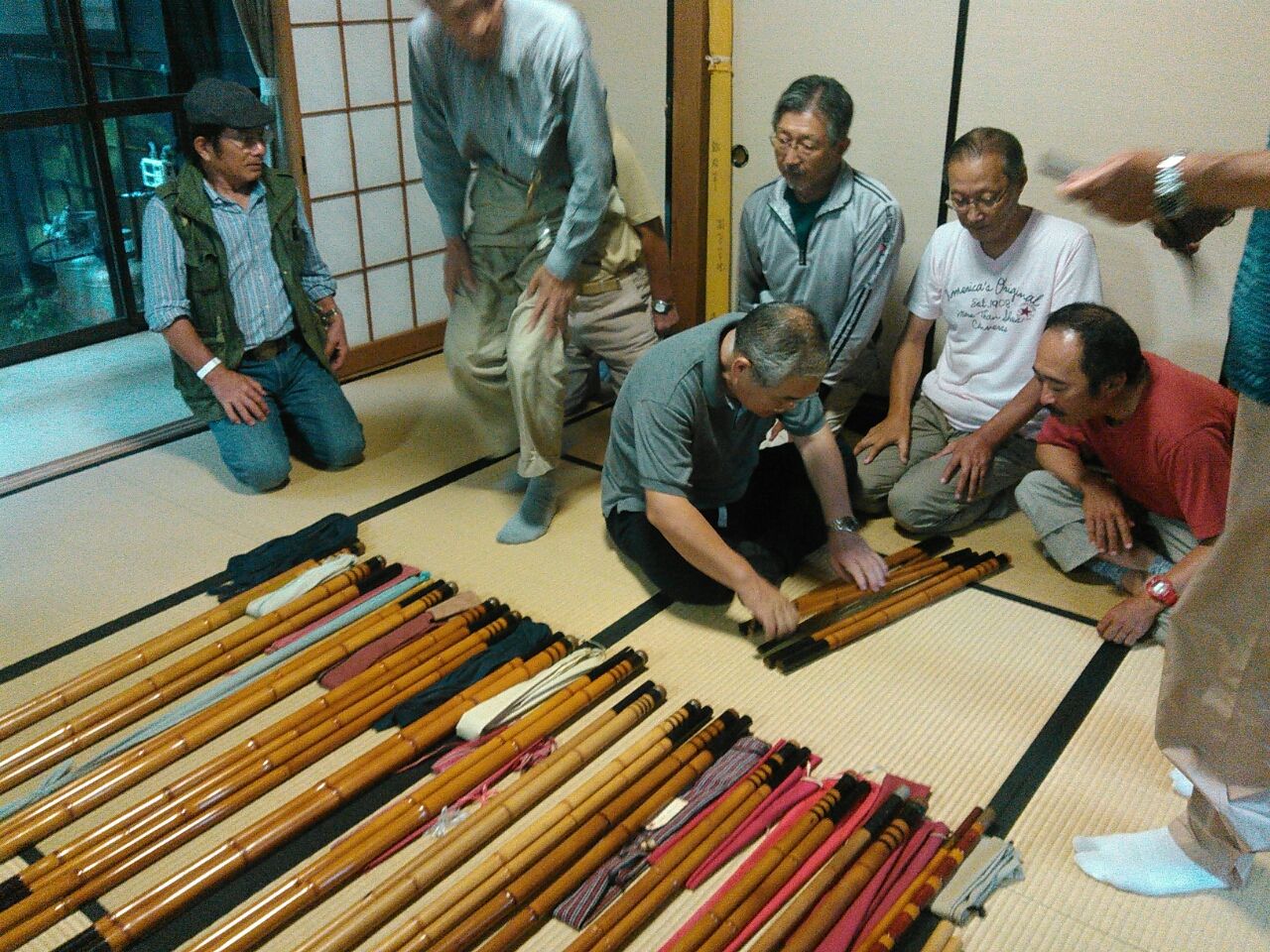 鮎竿和竿俊行作アユ釣り