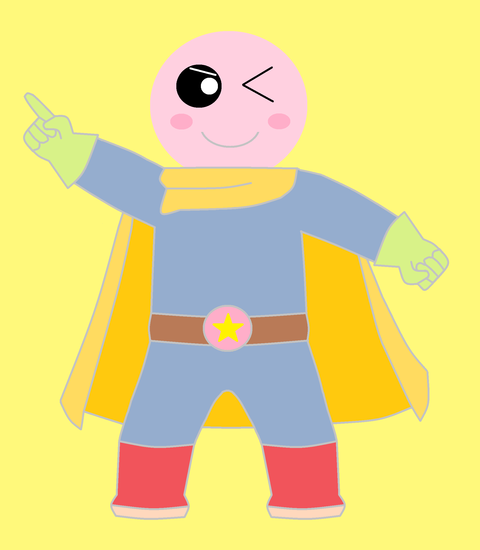 スーパーヒーロー月明天ちゃん 1