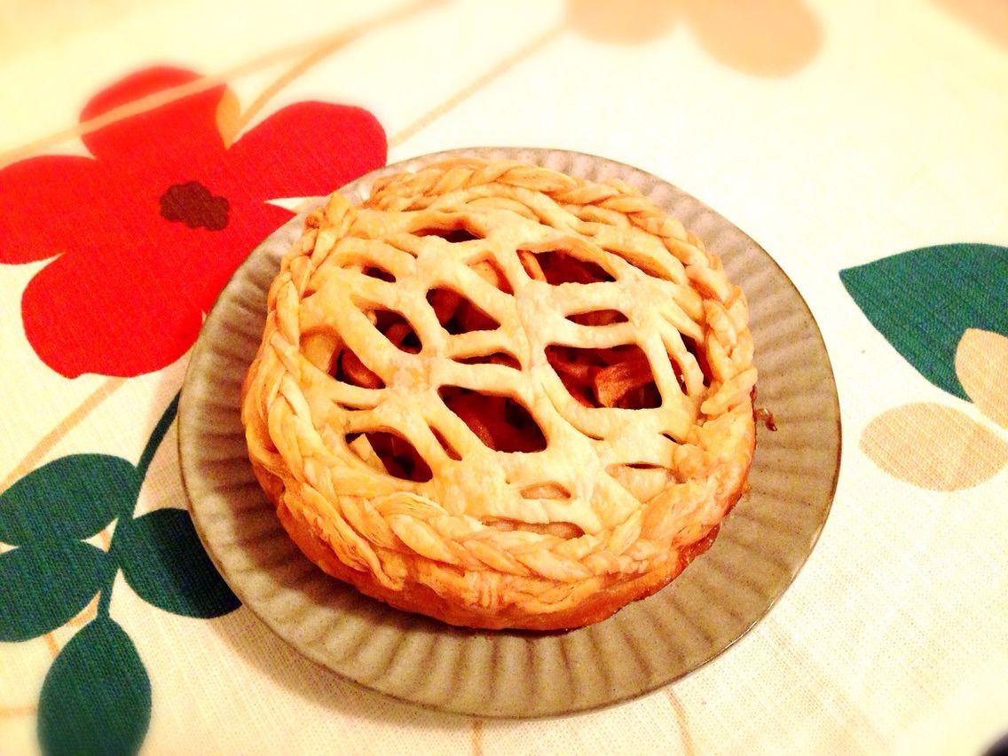 アップルパイをホームベーカリーで焼く 冷凍パイシート 目指せキラキラoka San
