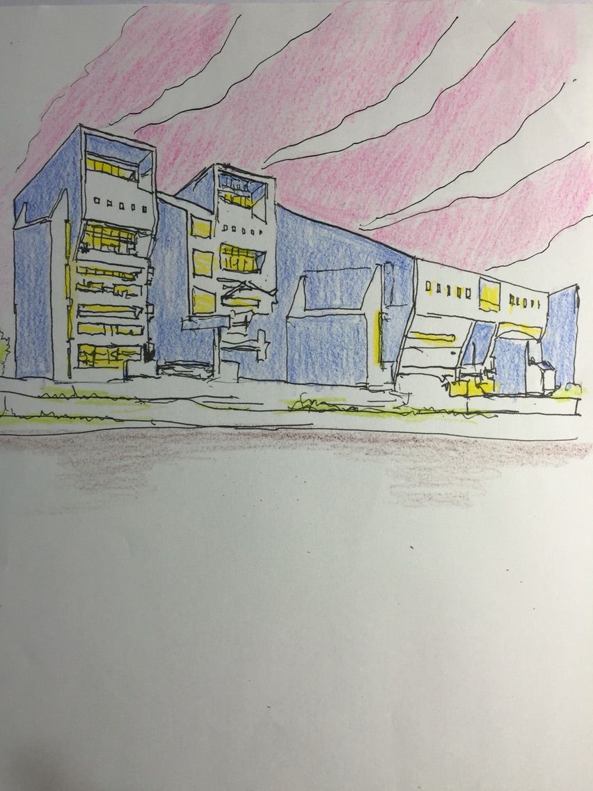 学校の絵です 団塊オヤジの落書き帳 学校の絵です 団塊オヤジの落書き帳