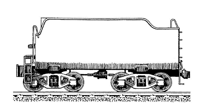 ☆安達製作所 16番HO D51形舟底テンダー改良品 : SUBARU-SSから ☆安達製作所 16番HO D51形舟底テンダー改良品 : SUBARU-SSから