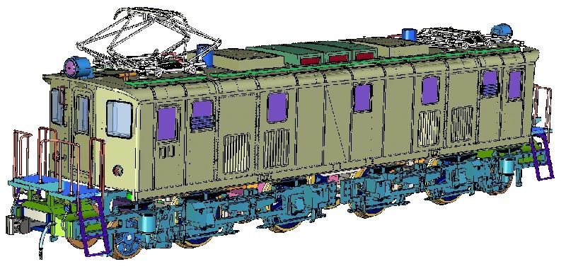 ☆トラムウェイ 16番HO プラスティック製 ED16形機関車 ご予約 ☆トラムウェイ 16番HO プラスティック製 ED16形機関車 ご予約