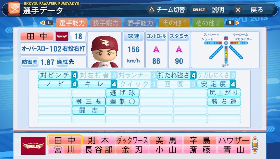 実況パワフルプロ野球13 アップデートでシーズン終了版になった選手査定を見てみた Marine Diary 実況パワフルプロ野球13 アップデートでシーズン終了版になった選手査定を見てみた Marine Diary