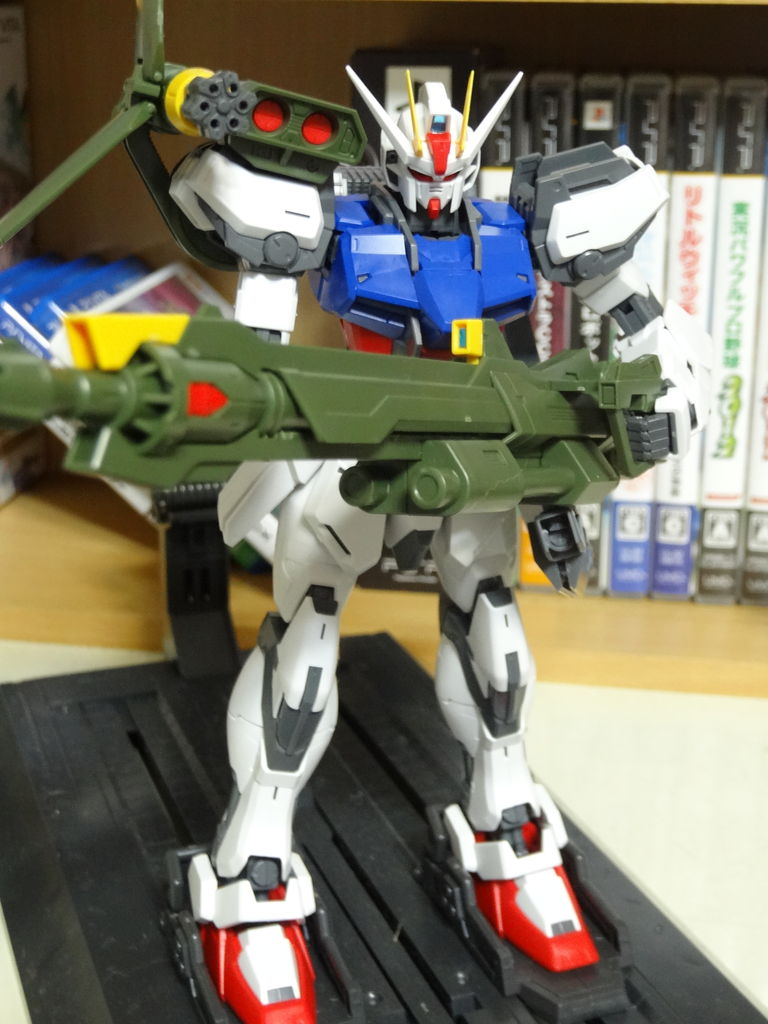 パーフェクトストライクガンダム再現 Mg エールストライクガンダム Ver Rm用 ランチャーストライカー ソードストライカーパック レビュー 感想 Marine Diary