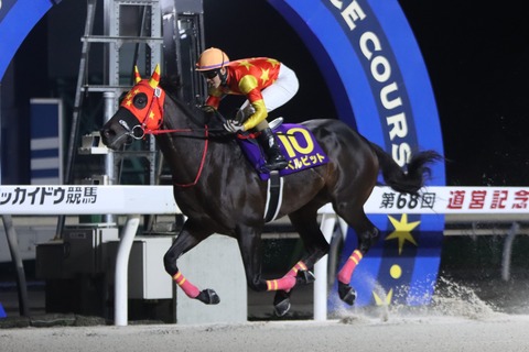 2025道営記念優勝馬・ベルピット